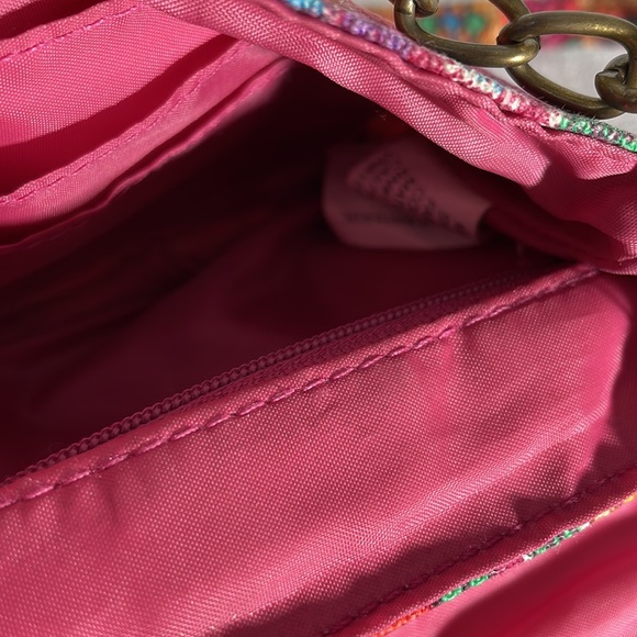 Aztec Boho 90s Vibe Small Crossbody Purse Clutch 6"x4" - Picture 6 of 9